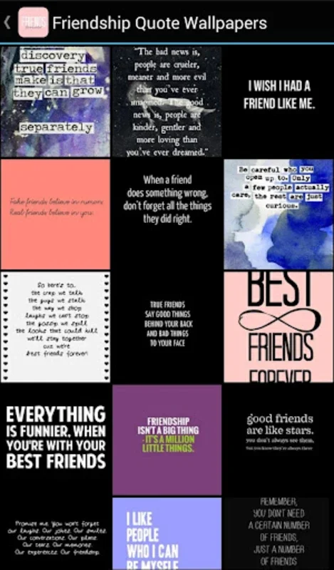 Friendship Quote Wallpapers for Android - Inspire True Friendships