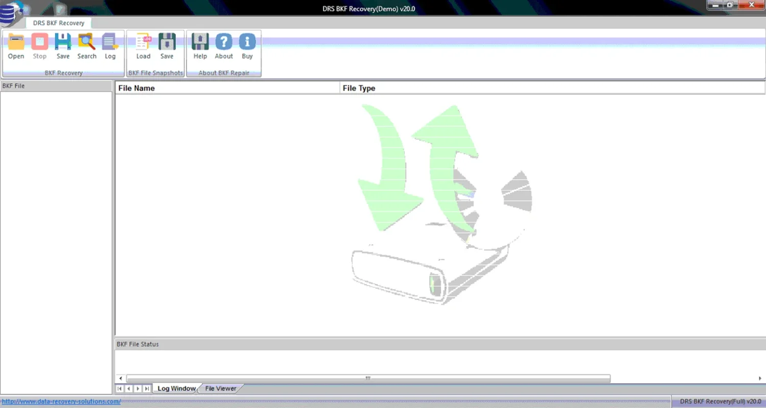 DRS BKF Recovery for Windows: Recover Corrupted Files