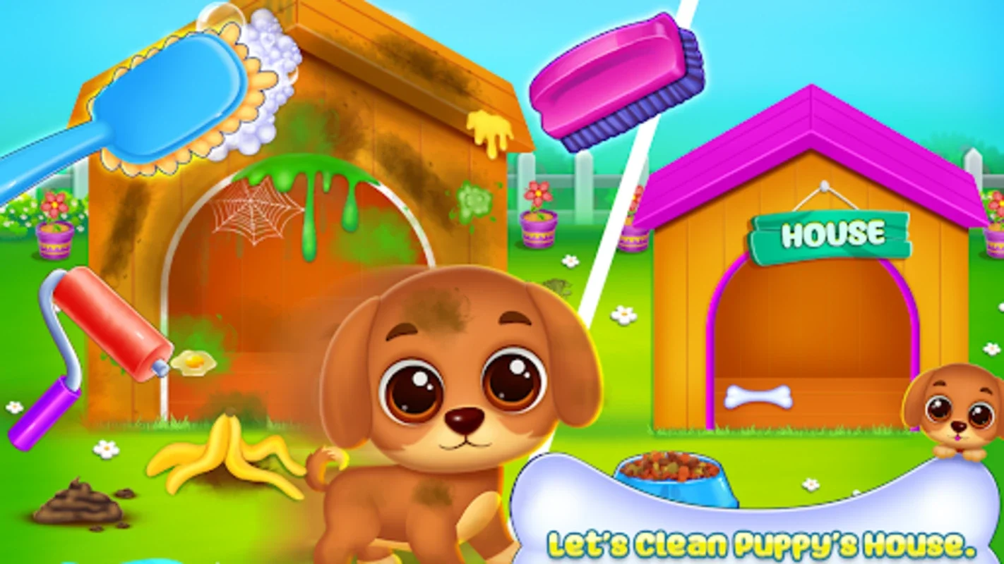 Home Cleaning Game for Girls for Android: Teach Kids Hygiene