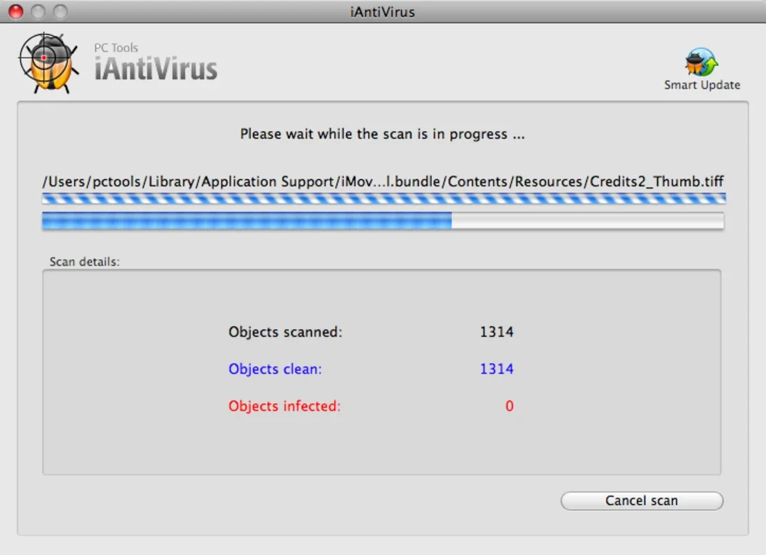 iAntiVirus for Mac - Secure Your System