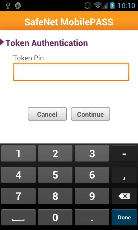 MobilePASS for Android: Secure One-Time Passcode Generator