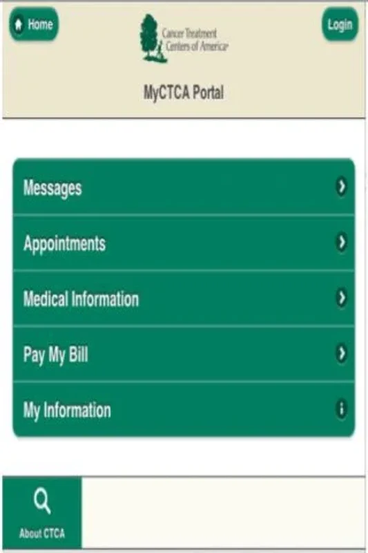 MyCTCA for Android: Streamlining Healthcare