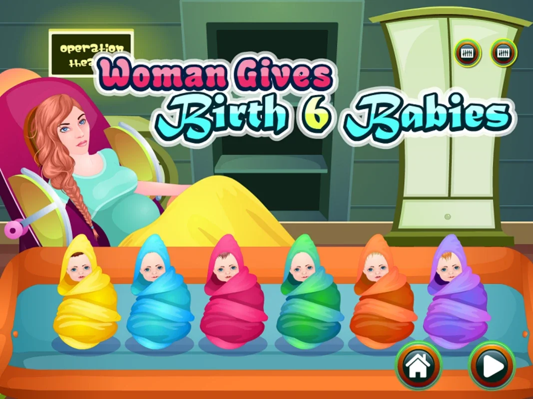 Women Gives Birth 6 Babies for Android - Immersive Birthing Experience