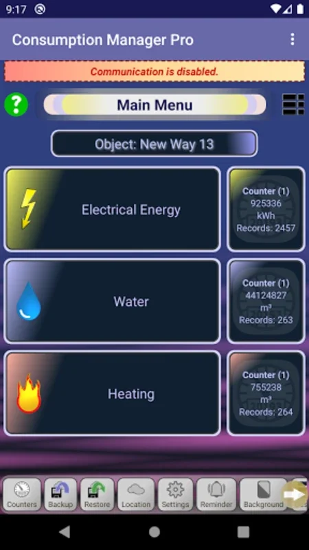 Counter & Consumption Manager for Android - Efficient Consumption Tracking