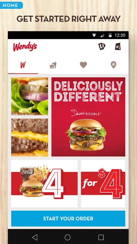 Wendy’s for Android - Enjoy Convenient Food Ordering