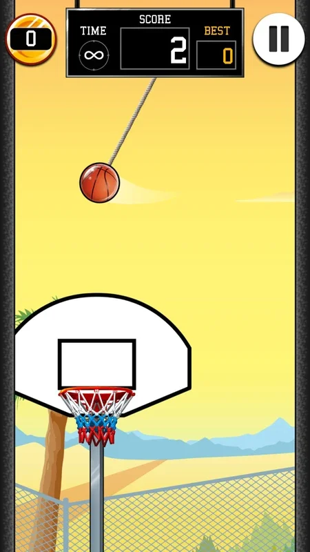 Basket Fall for Android - Unique Basketball Game