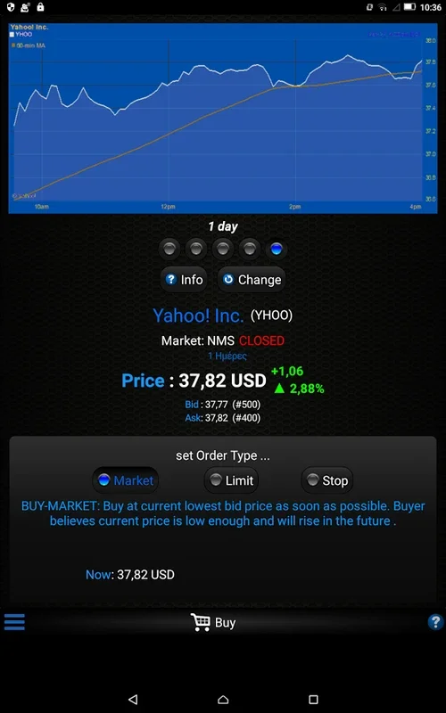 Game of Stocks for Android: Immersive Stock Market Simulation