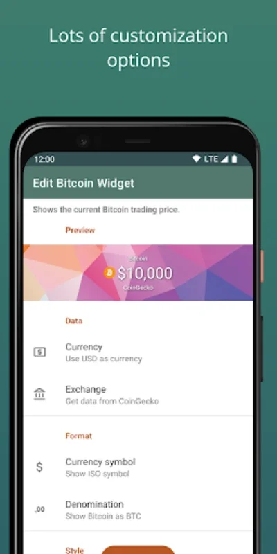 Simple Bitcoin Widget for Android - Stay Updated with Crypto Prices