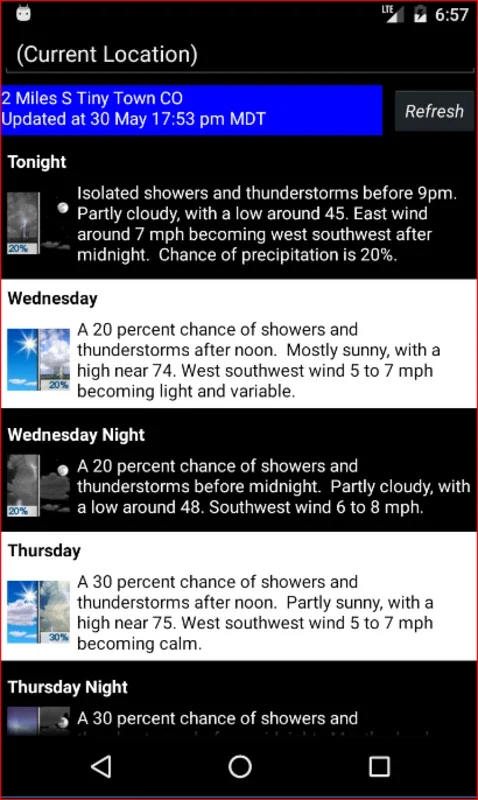 Bob's 7 Day Forecast for Android: Accurate Weather Insights