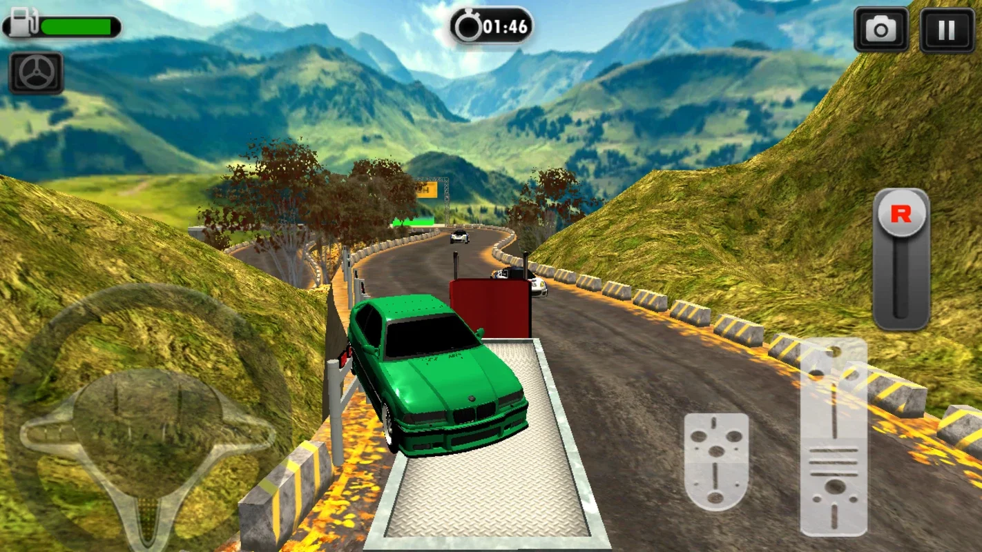 Loader and Dump Truck Uphill Driving for Android - No Downloading Required