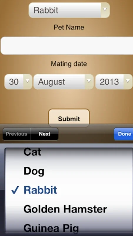 Petpregnancy for Android: Accurate Pet Pregnancy Tracking