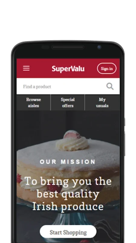 SuperValu for Android: Seamless Irish Grocery Shopping