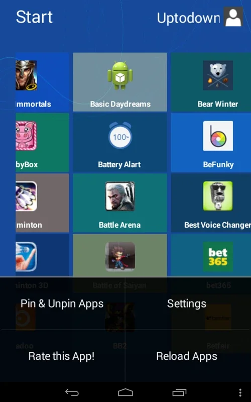 Fake Windows 8 - Launcher for Android: Windows 8 Look