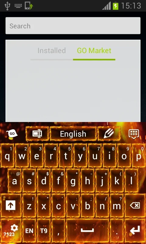 Flame Keyboard for Android - Stay Informed with Weather Updates