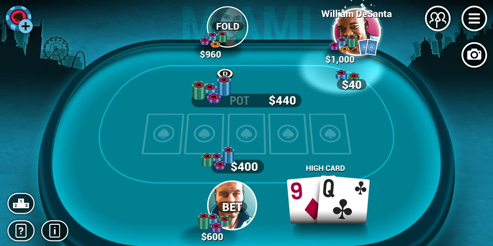 Poker World for Android - Exciting Poker Experience