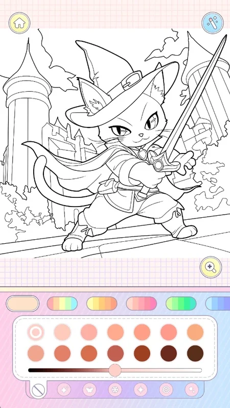 Princess Game Fantasy Coloring for Android - No Download Needed