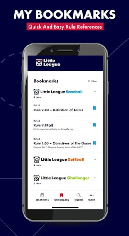 Little League Rulebook for Android: Comprehensive Rules App