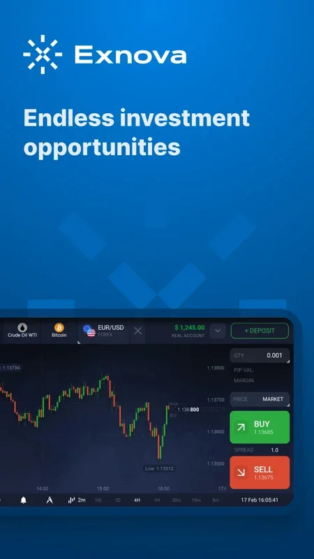 Exnova for Android - A Versatile Trading App