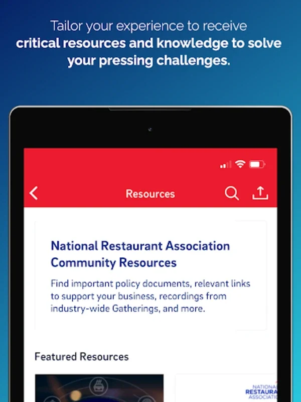 Restaurant Community for Android - Connect with Industry Peers