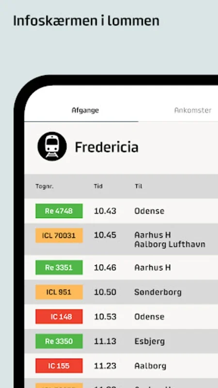 MitTog - Trains and S-Trains for Android - Download the APK from AppHuts