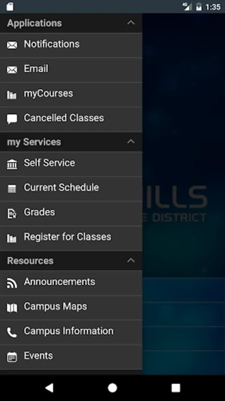 myWestHills Mobile for Android - Streamline College Life