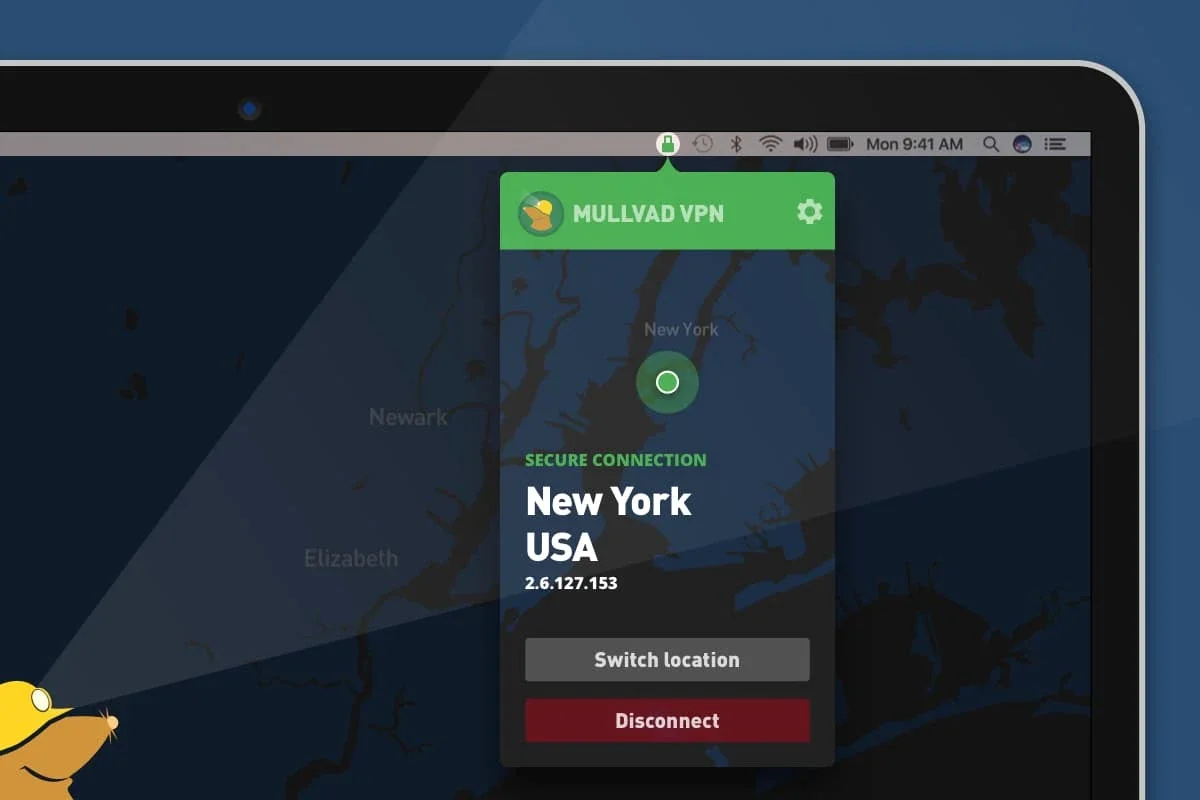 Mullvad VPN for Mac - Secure Internet Browsing