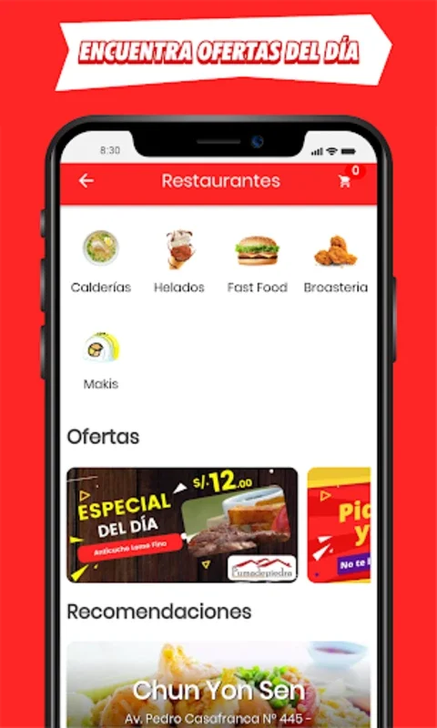 zpedidos for Android - Convenient Meal Delivery