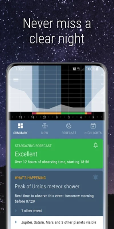 Nightshift Stargazing for Android - Ideal for Celestial Viewing