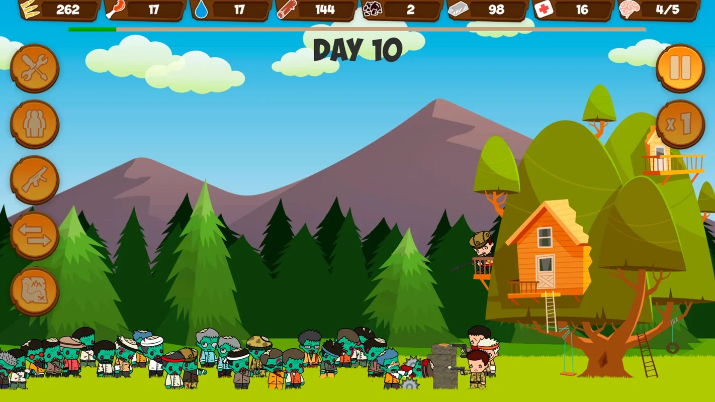 Zombie Forest HD: Apocalypse Survival for Android - Thrilling Survival