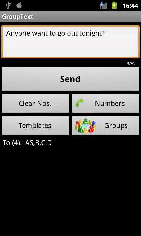 GroupText for Android - Efficient Group Texting App