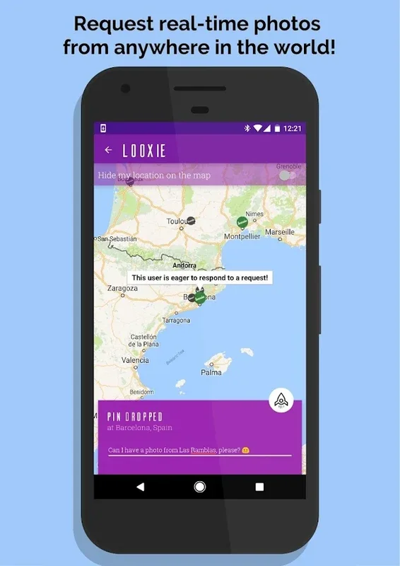 Looxie for Android: Real - Time, Location - Based Photo Sharing