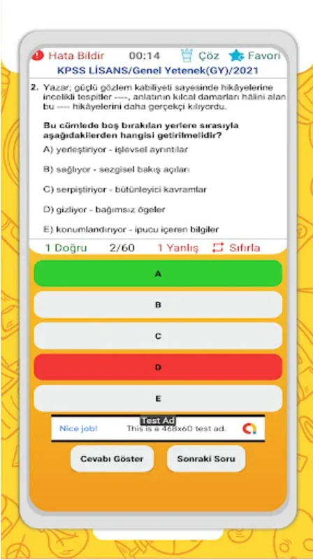 KPSS Çıkmış Sorular for Android - Master KPSS with Past Exams