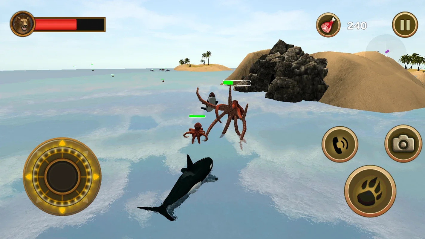 Orca Survival Simulator for Android - Immersive Underwater Adventure