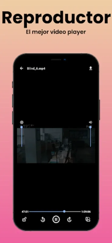 BluePlayer - Video Player for Android: Seamless Playback