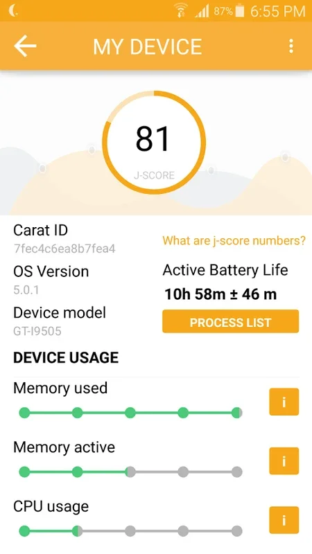 Carat for Android - Boost Battery with Personalized Tips