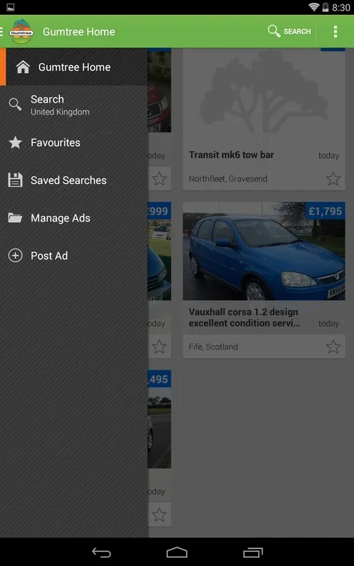 Gumtree for Android - UK's Premier Classifieds App