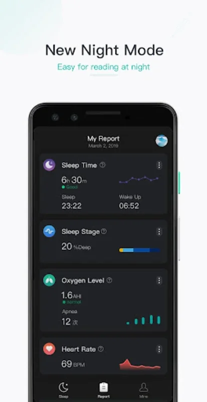 SLEEPON for Android: Advanced Sleep Monitoring