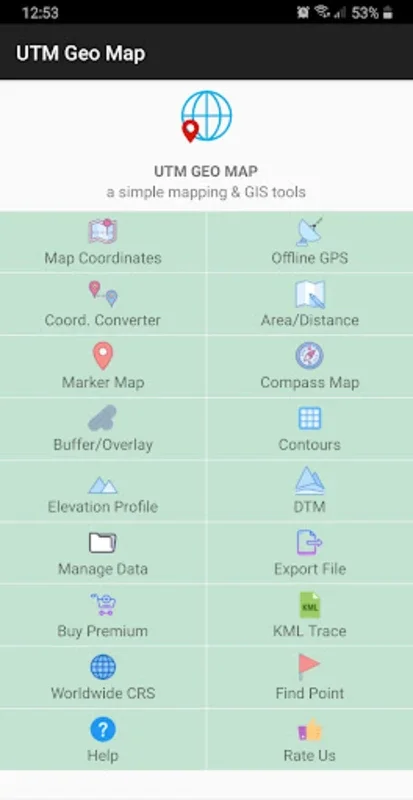 UTM Geo Map for Android: A Field Professional's Mapping Aid