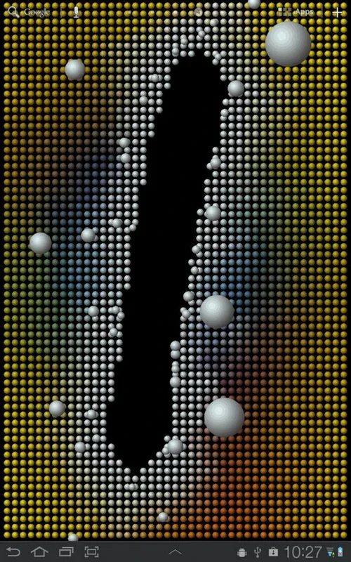 Magnetic Balls Free for Android - Interactive Live Wallpaper