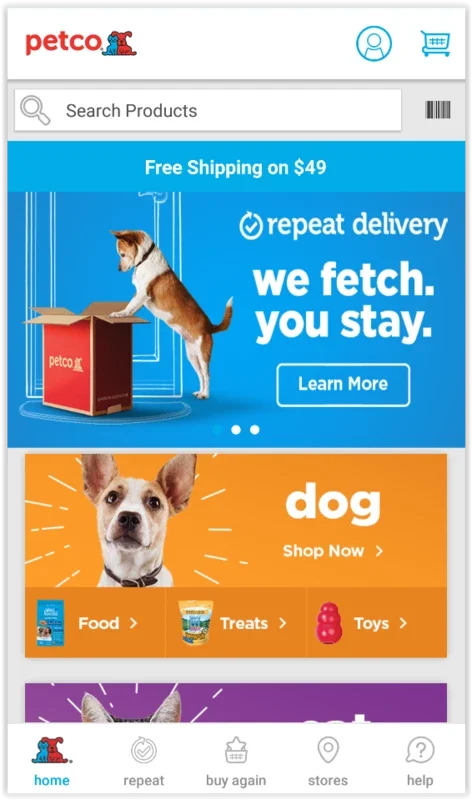 Petco for Android - Simplify Pet Care Shopping