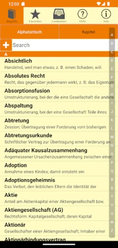 Recht. for Android - Clear Legal Definitions App