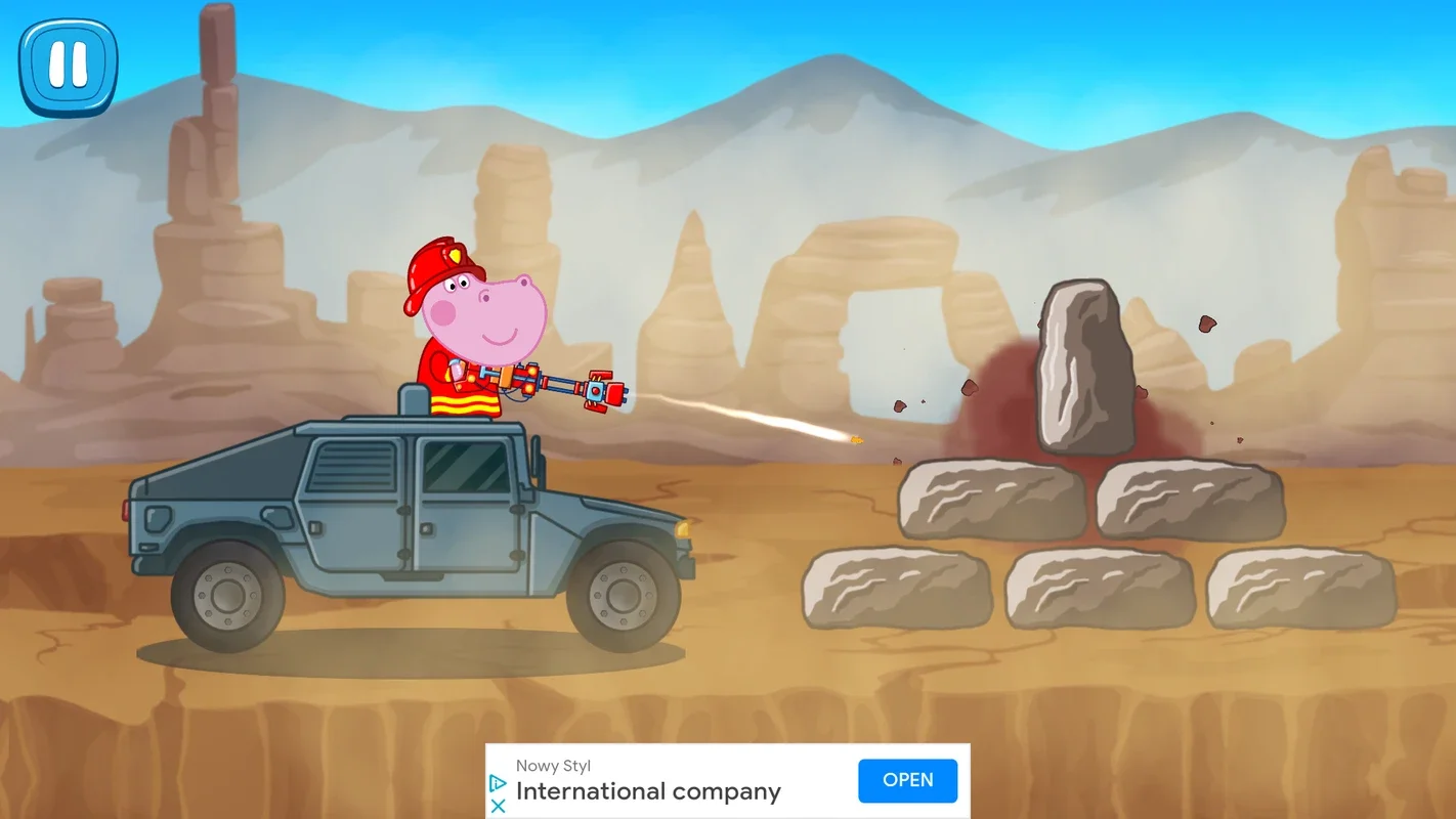 Hippo: Fireman for Kids on Android - Engaging Fun