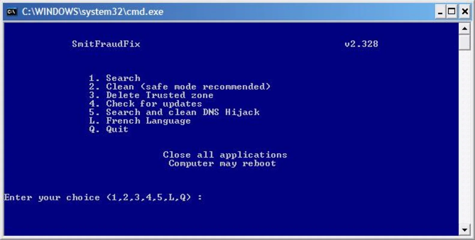 SmitFraudFix for Windows - Powerful Malware Removal