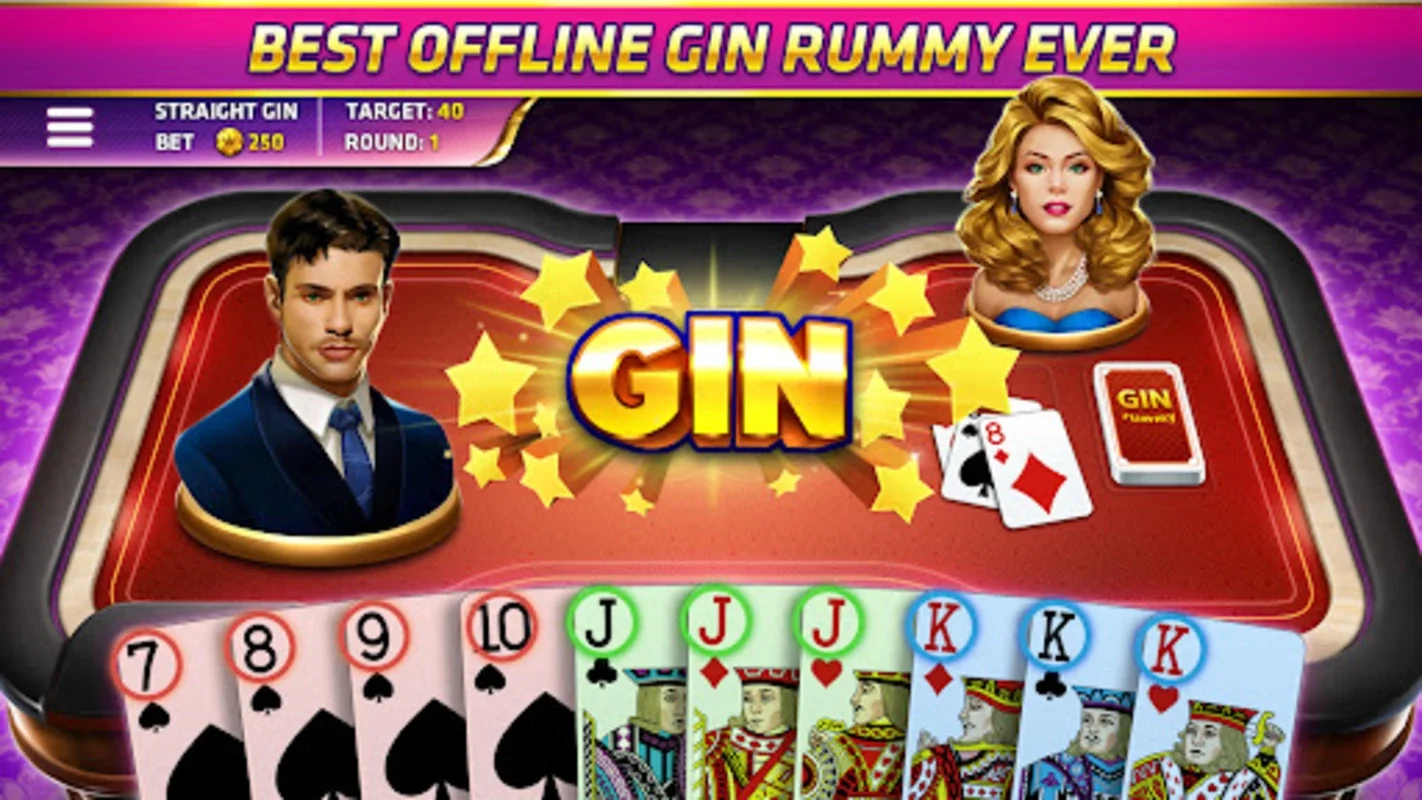 GinRummy for Android - Play Offline with Smart AI