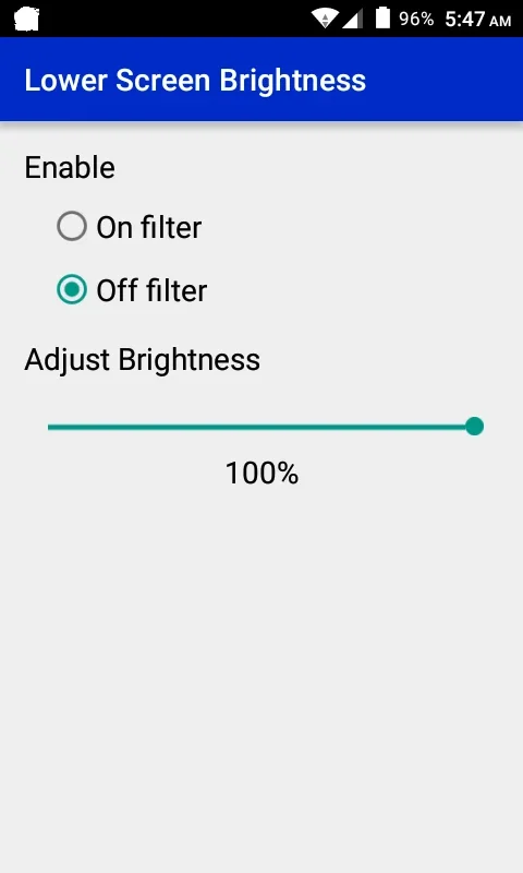 Lower Screen Brightness: Precise Android Screen Brightness Control