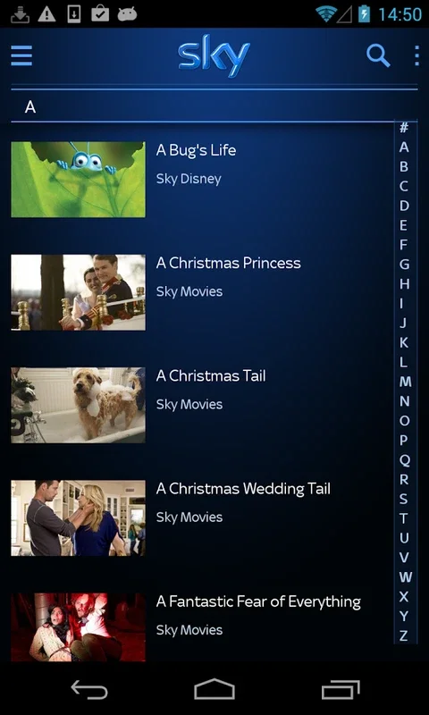 Sky Go (UK) for Android - Stream TV Anytime Anywhere