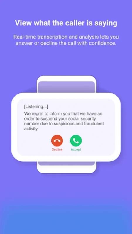 KONTXT Voice for Android - Advanced Call Screening