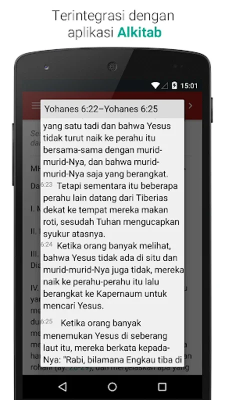 Tafsiran for Android: In - Depth Bible Study with Expert Commentaries