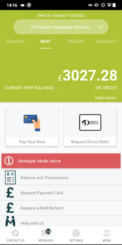 MyAccount+ for Android - Manage Tenancy on the Go