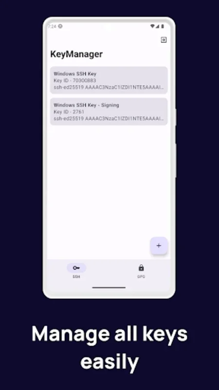 KeyManager for Android - Download the APK from AppHuts